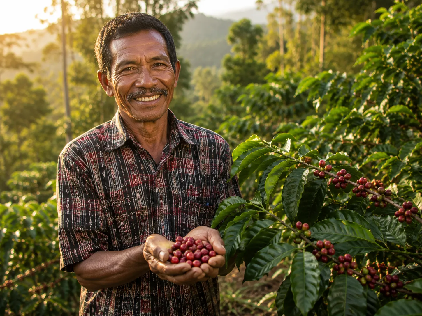 Coffee cooperative warehouse in Maubisse